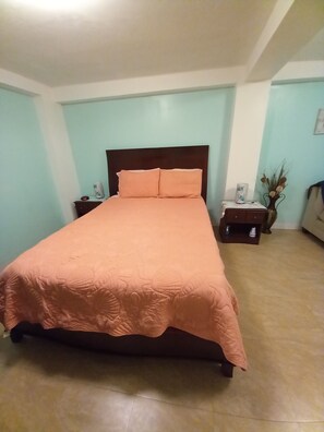 1 chambre, fer et planche à repasser, Wi-Fi gratuit, draps fournis