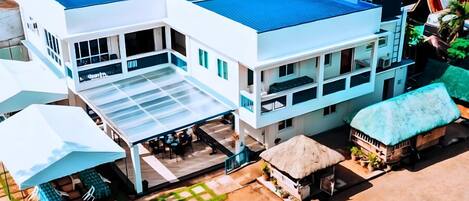 Facciata della struttura