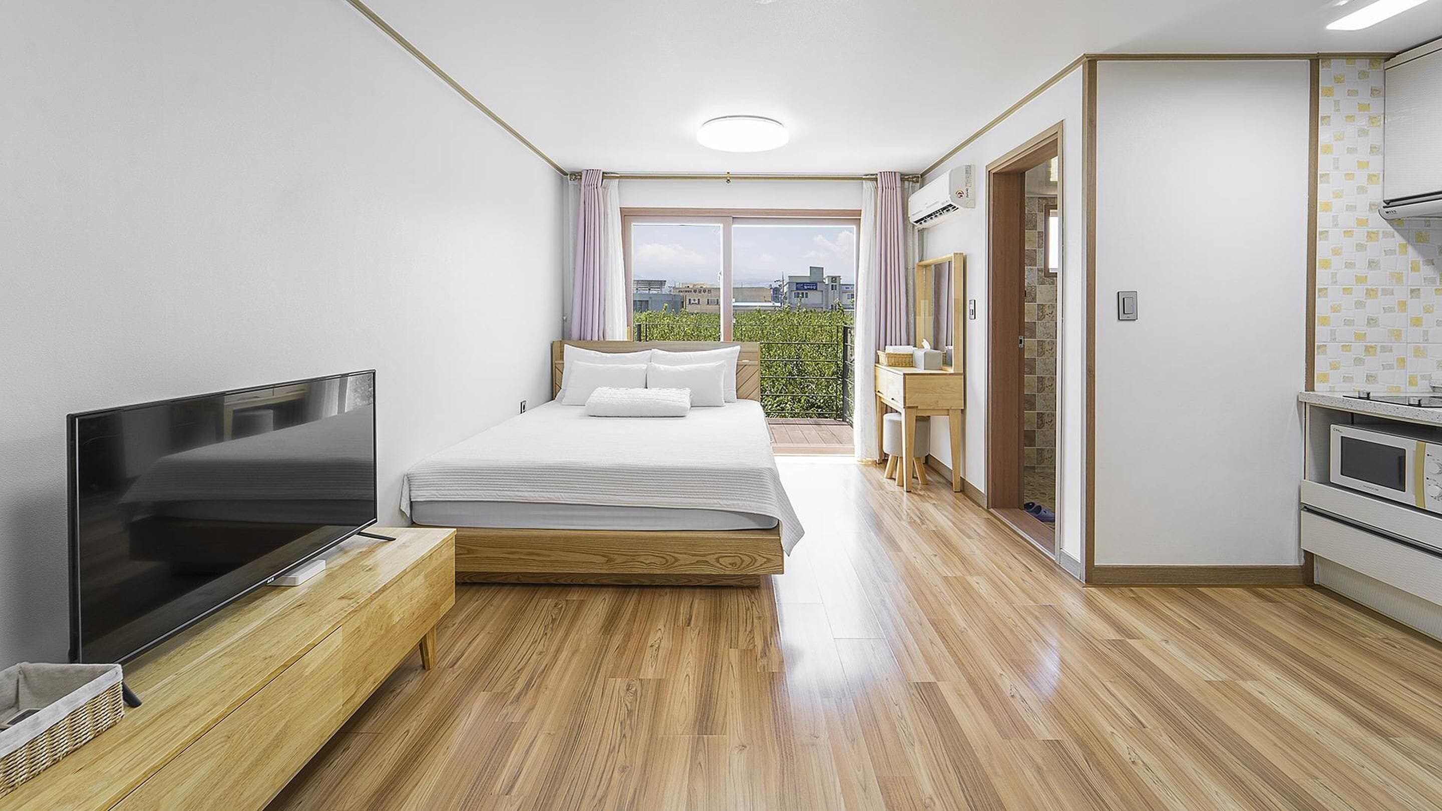 1 室のベッドルーム、WiFi (無料)