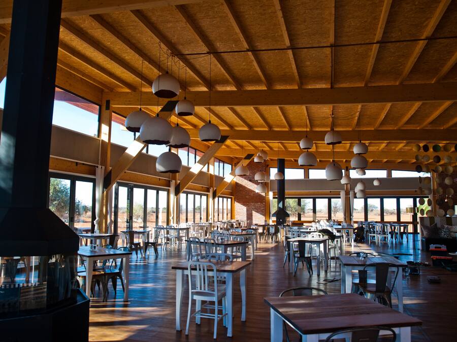 Café da manhã com buffet todos os dias (ZAR 270 por pessoa)