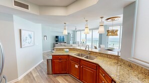 Interior - Silver Beach 506 is a gorgeous Gulf Front 4 BR with free beach service - sleeps 8 by RedAwning (Destin)