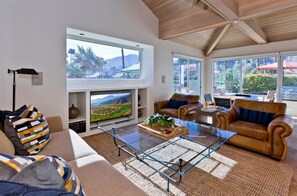 电视、壁炉、Netflix、流媒体服务