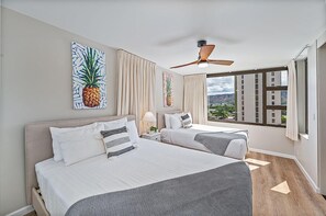 1 soverom, strykejern/-brett, wi-fi (inkludert) og sengetøy