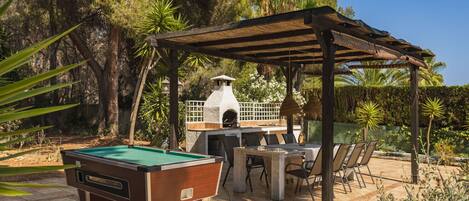 Restaurante al aire libre