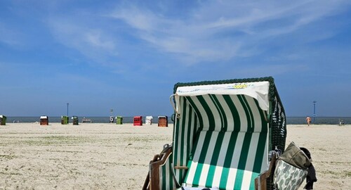 Ferienhaus Oll Smee 9 - Huus Twee mit Strandkorb, eingezäunten Garten und Kamin!