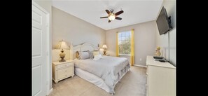 3 bedrooms, in-room safe, travel cot, free WiFi