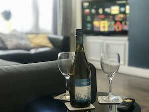 Comfort-hus - privat badeværelse (House 1) | Lounge