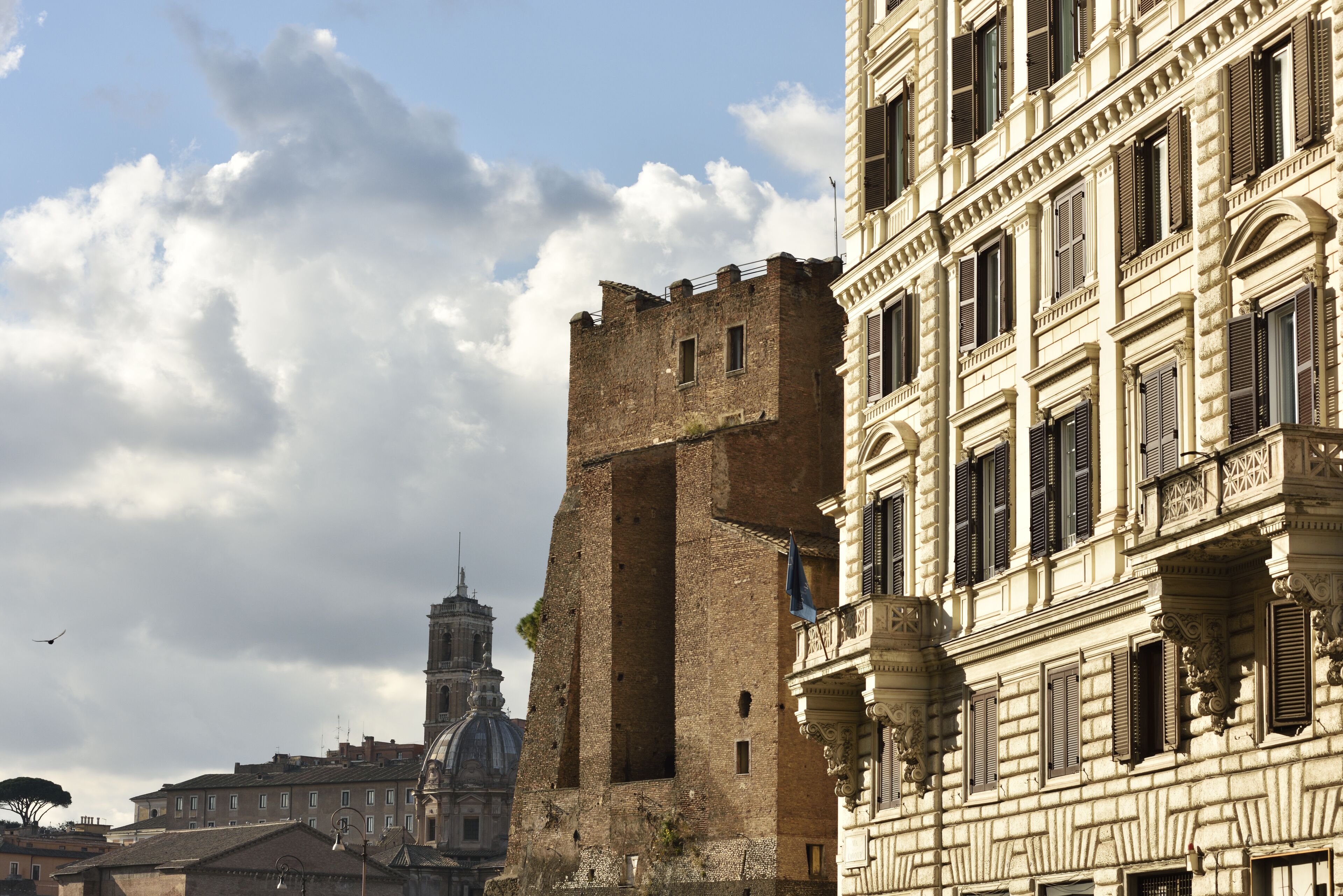 Facciata della struttura