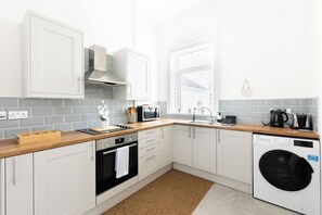 Fridge, microwave, oven, toaster - Judah Suite by Koya Homes (Barry)