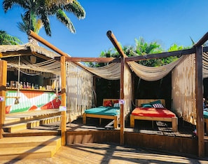 Poolside bar
