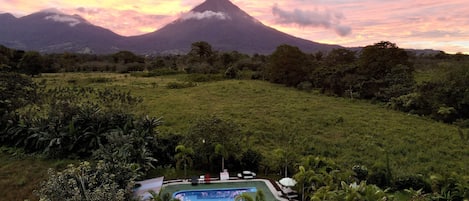 Vista desde la propiedad