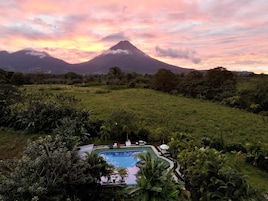 Vista desde la propiedad