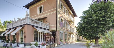 Façade de l’hébergement