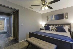 3 chambres, bureau, lit parapluie, Wi-Fi gratuit