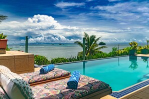 Outdoor pool - Vale Sekoula, Private Villa on the Ocean with Pool and Air Conditioning (matei)