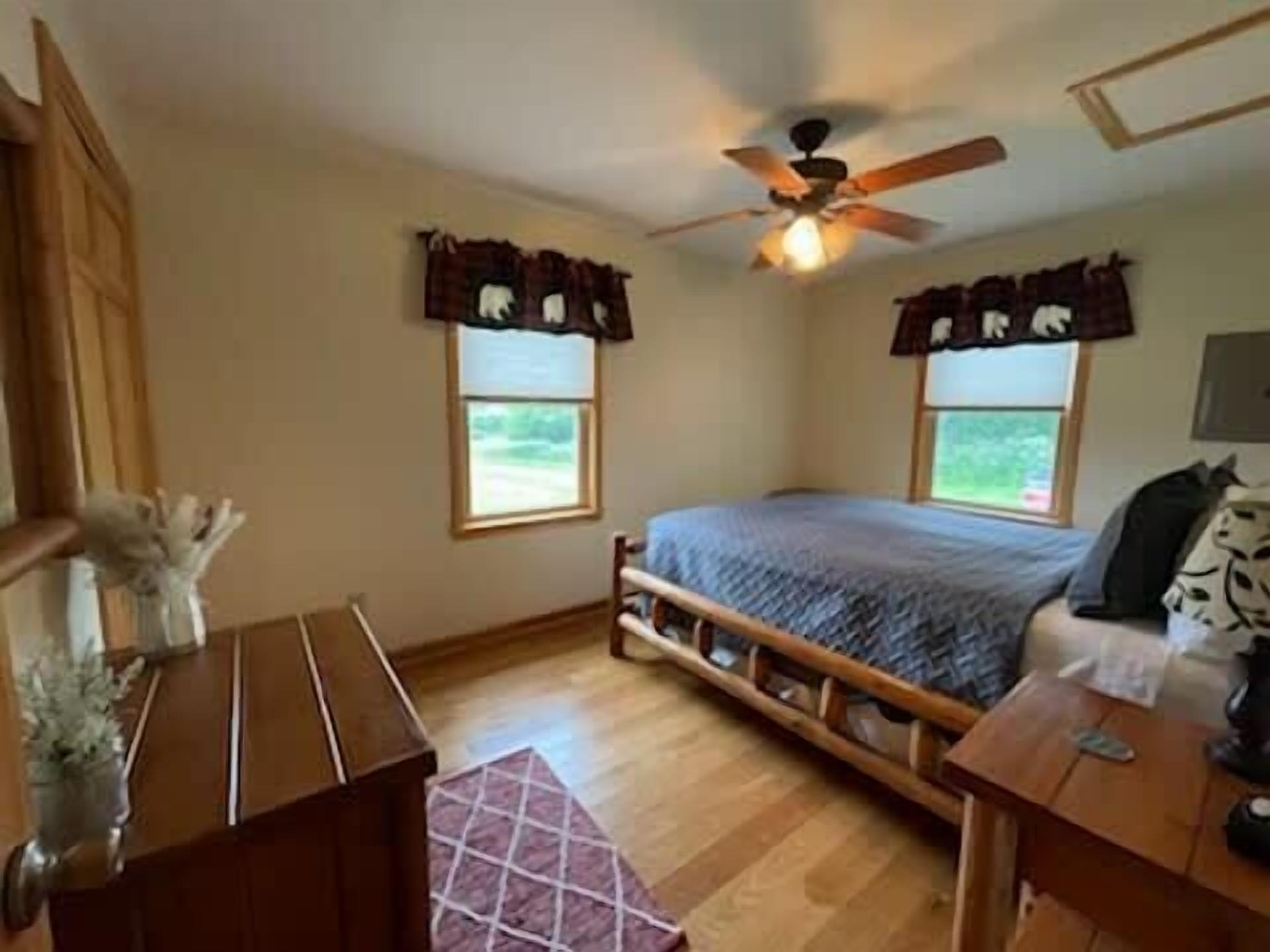 2 chambres, draps fournis