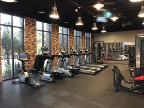 Fitnessbereich