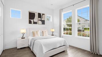 5 habitaciones, cuna de viaje, wifi y ropa de cama