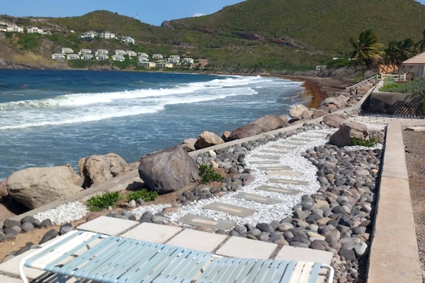 New look ocean front area for sunbathing and relaxing only