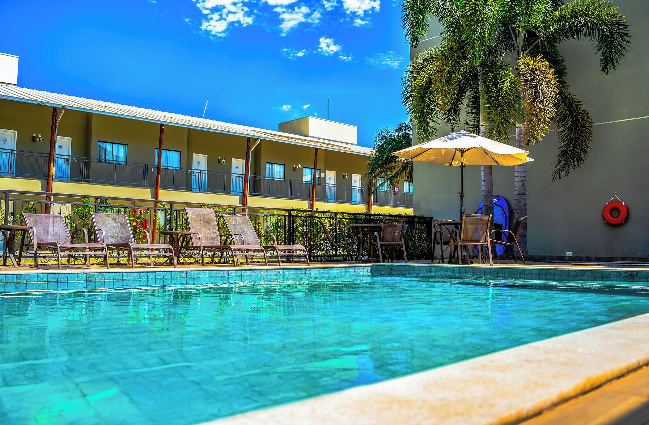 Alberca al aire libre 