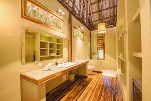 Deluxe-Ferienhütte | Badezimmer