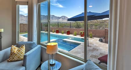 Private Pool, Spa and cozy outdoor fireplace await!