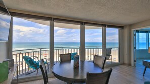 Interior - Peck7NE Oceanfront Condo - Magical Views, Heated Pool, Hot Tub, Beach Decor (Daytona Beach Shores)