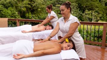 Deep-tissue massages