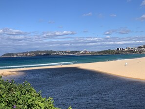 Playa en los alrededores y toallas de playa 