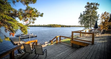 Bear Island getaway.Escape to this cozy cabin near Voyageurs National Park