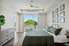 2 bedrooms, iron/ironing board, travel crib, WiFi