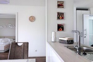 Unclassified image, 5 of 11, button - 48.3.M Seestern - Modern vacation apartment, infrared cabin, close to the beach, large (Wangerland)