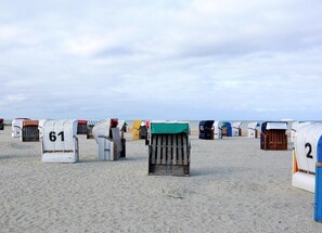 Unclassified image, 3 of 11, button - 48.3.M Seestern - Modern vacation apartment, infrared cabin, close to the beach, large (Wangerland)