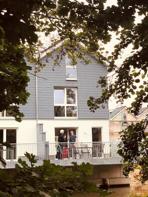 Exterior - House No. 36, Ferienhaus Deichgraf - Well-kept vacation home, fireplace, sauna, south (Wangerland)
