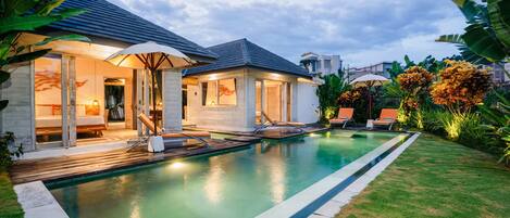 Basic Villa, 2 Queen Beds | Pool | Outdoor pool