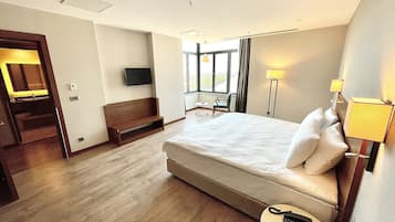 Suite Majestueuse | Bureau, chambres insonorisées, Wi-Fi gratuit