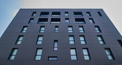 Apartment in an apartment complex