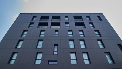 Apartment in an apartment complex