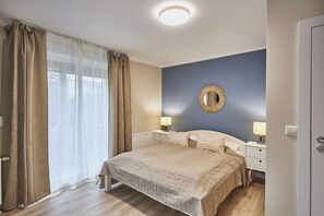 Standard-Apartment | 1 Schlafzimmer, Bügeleisen/Bügelbrett, kostenloses WLAN, Bettwäsche