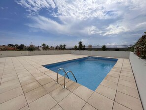 Pool - Apartment with AC and parking - 4 guests (Saint-Raphaël)