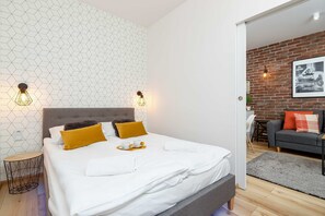 1 soverom, strykejern/-brett, wi-fi og sengetøy