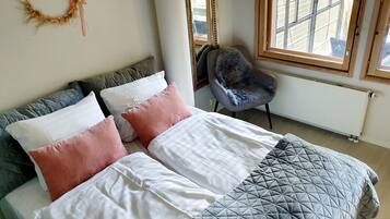 华丽公寓 | 1 多间卧室、熨斗/熨衣板、免费 WiFi、床单