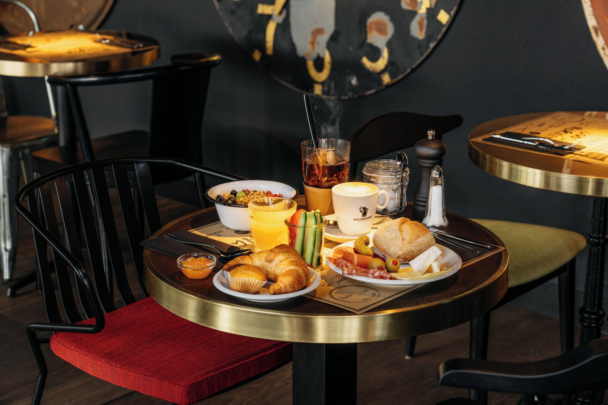 Morgenmadsbuffet hver dag mod et gebyr