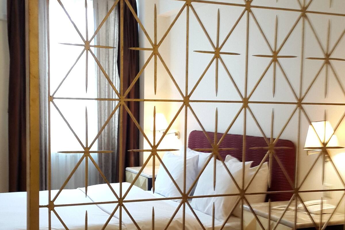 Quarto casal ou duplo luxo | Roupas de cama premium, cofres nos quartos, Wi-Fi de cortesia