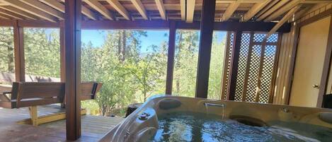 Bañera de hidromasaje exterior