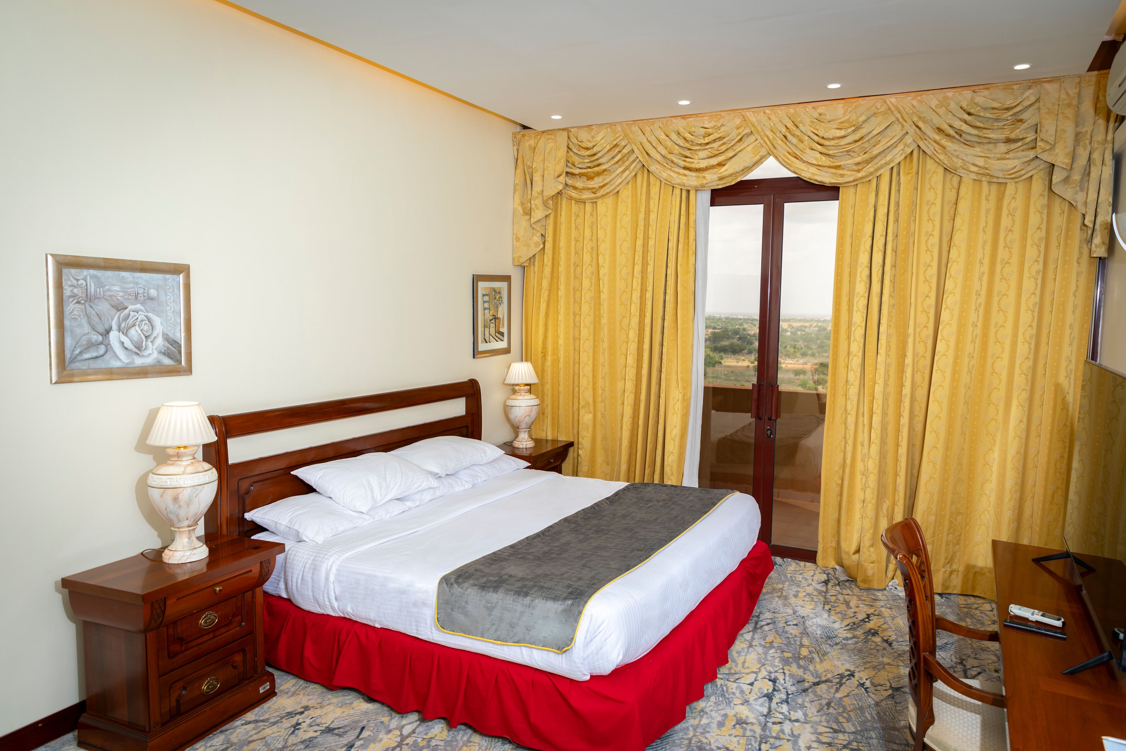 Presidentiële suite | Lakens van Egyptisch katoen, luxe beddengoed, donsdekens