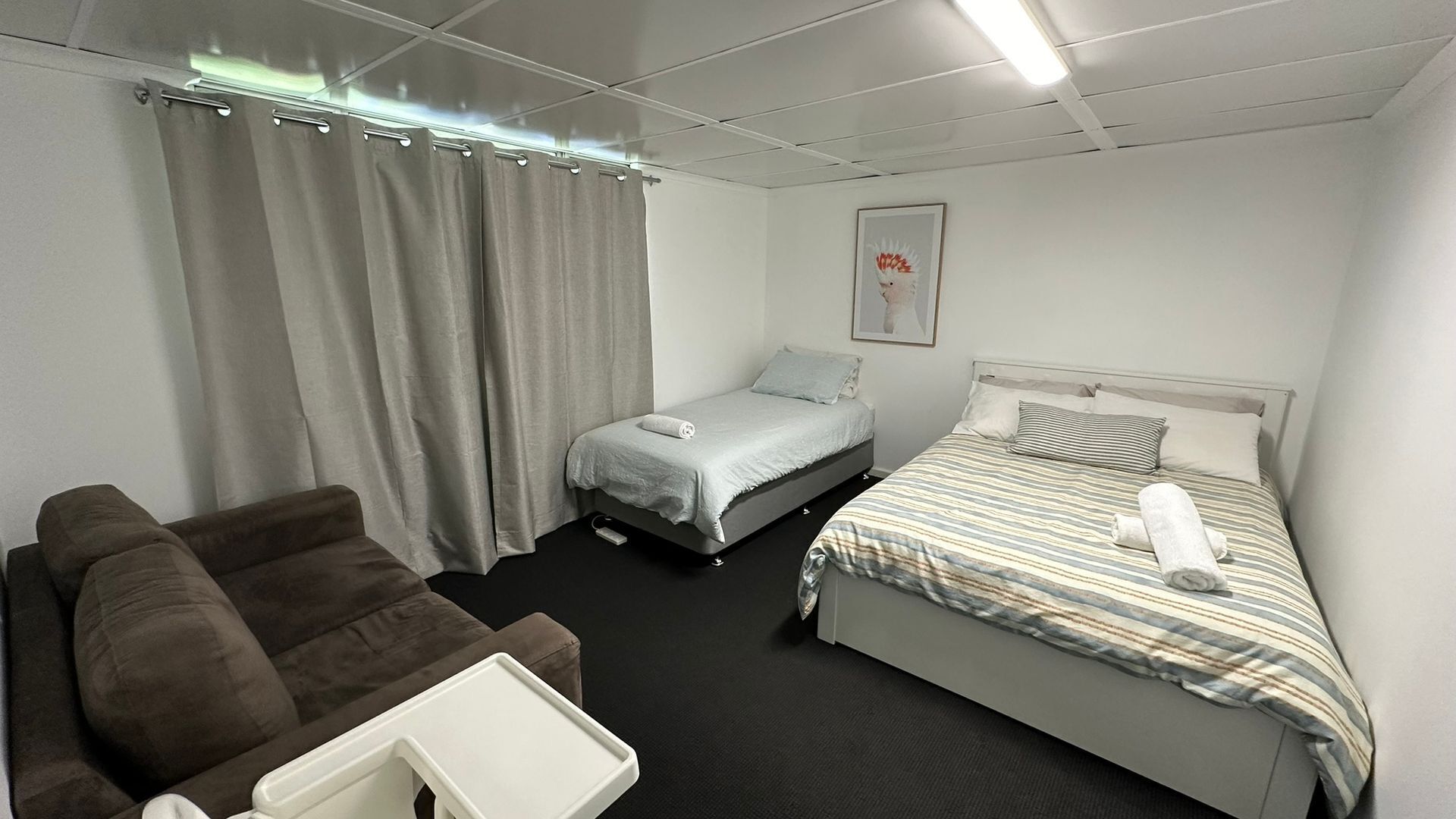 3 bedrooms, iron/ironing board, free WiFi, bed sheets