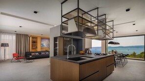 Interior - Villa Safira - modern villa with heated pool, gym, sauna, jacuzzi and sea views by MyWaycation (Marusici)