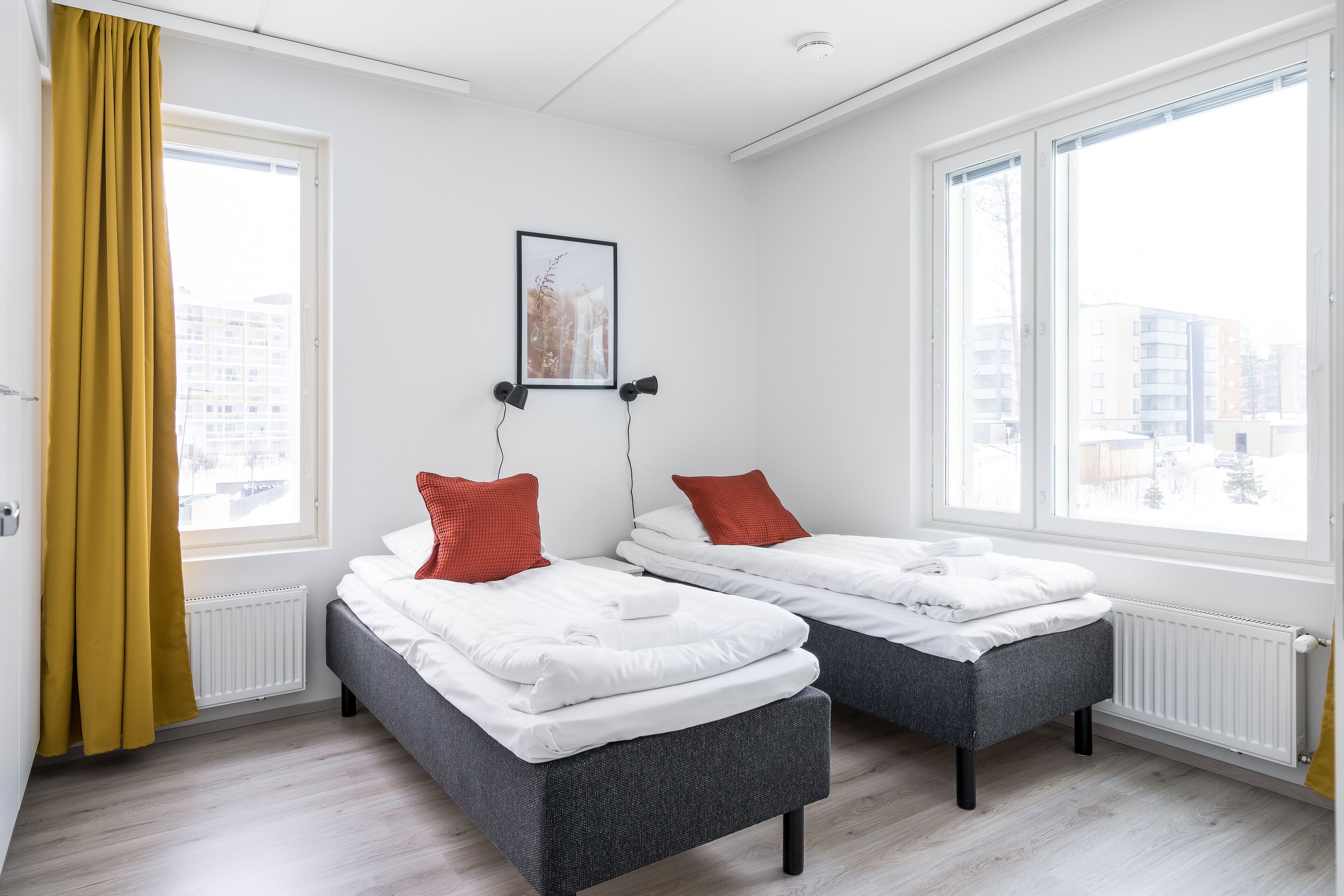 Departamento estándar, 2 habitaciones, balcón | Escritorio, cortinas blackout y tabla de planchar con plancha 