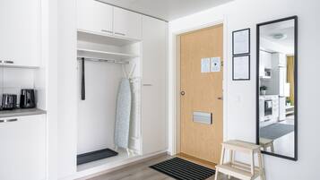 Standard Apartment, 2 Bedrooms, Balcony | Desk, blackout curtains, soundproofing, iron/ironing board